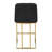 Upholstered Counter Height Bar Stools With Metal Frame, Armless Gold Stools-126254348-121781147