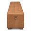 Beam Leather Bench