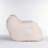 Aeri Compression Medium Adult Soft Fabric Bean Bag Chair With Foam Filled-1285459328