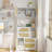 Tall Freestanding Hutch Cabinet