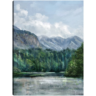 Lake Retreat by Studio Arts Canvas Art Print