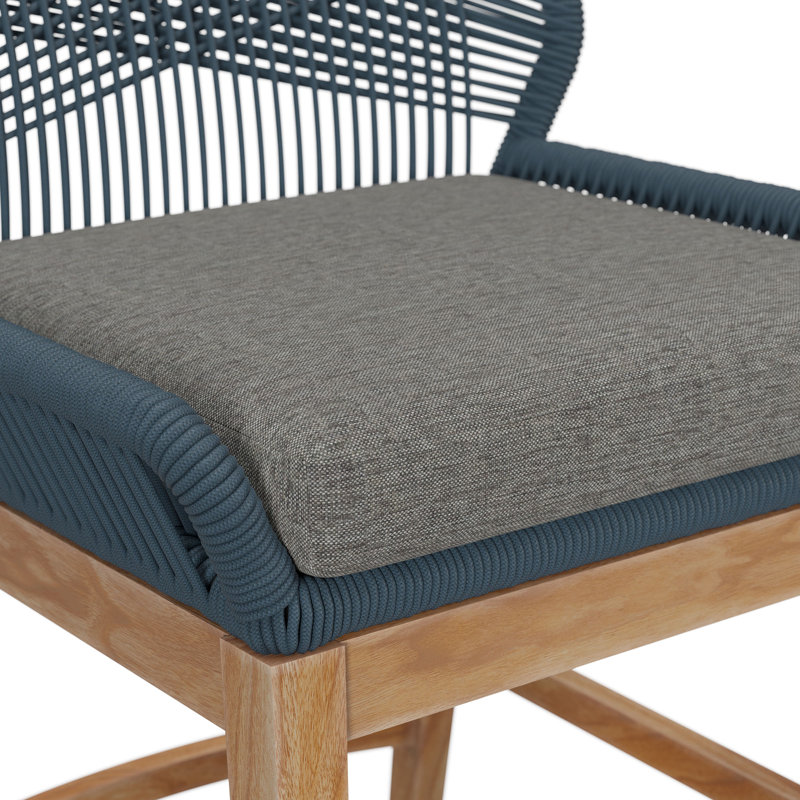 Tabouret de bar Wellspring, Bleu