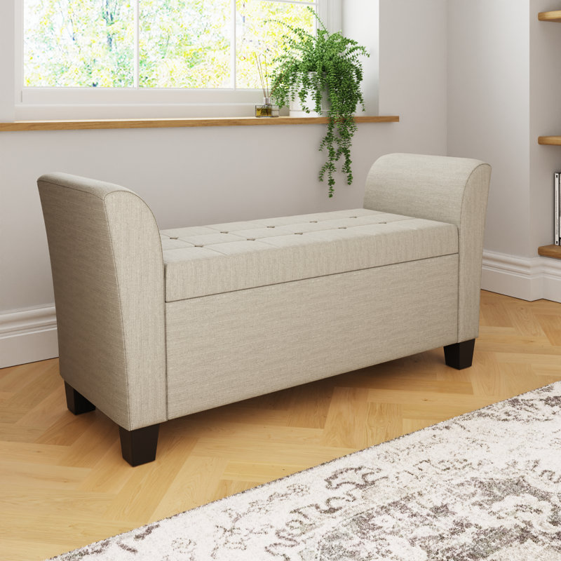 Ashley Storage Bench, Beige
