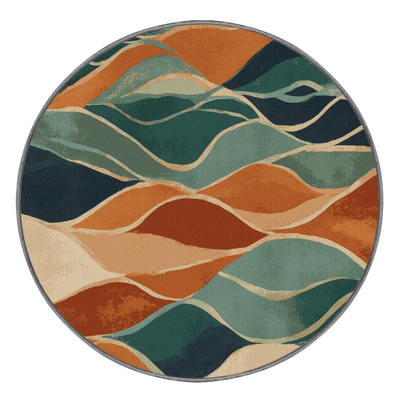 Tapis Woodland Whispers, Rond 3 pi