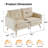 Balaton Upholstered 56.7'' Loveseat-1339224181