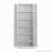 72" Tall Storage Metal Kitchen Pantry Cabinet with 5 Adjustable Shelves