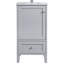 Ensemble de meuble-lavabo simple 18 po Selma-457422001