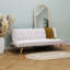 3 Seater Linen Sofa Bed-543840585