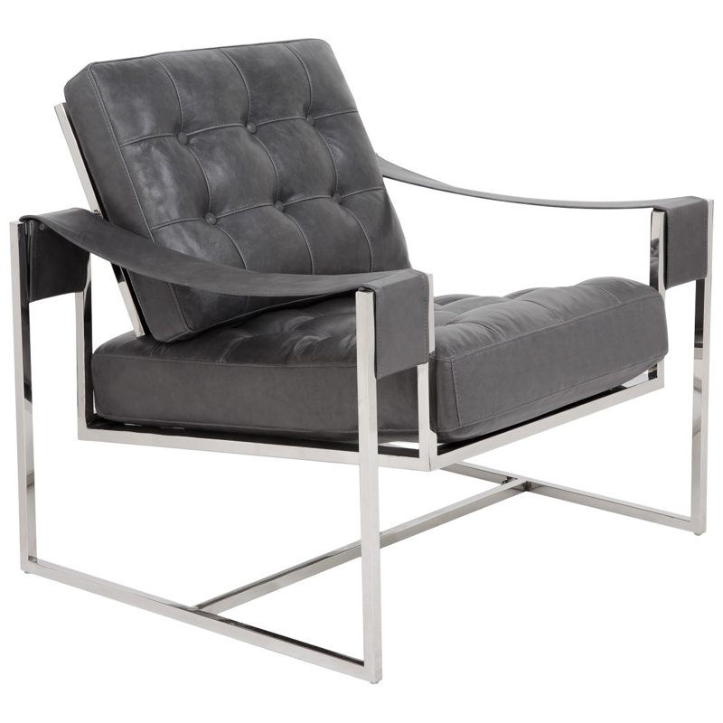 Fauteuil club Grange, Gris