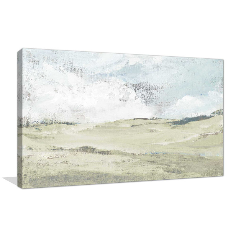Après-midi champêtre - Peinture, L 30 po x H 18 po, Toile tendue