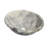 16" Badal Grey Marble Vessel Sink – Round Natural Stone Bathroom Sink (5.75" H)