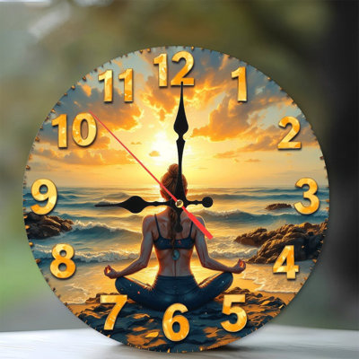 Horloge murale plage