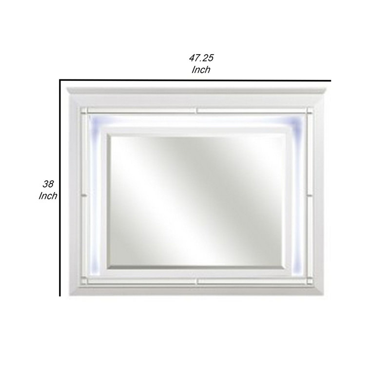 Miroir lumineux pour commode Carita
