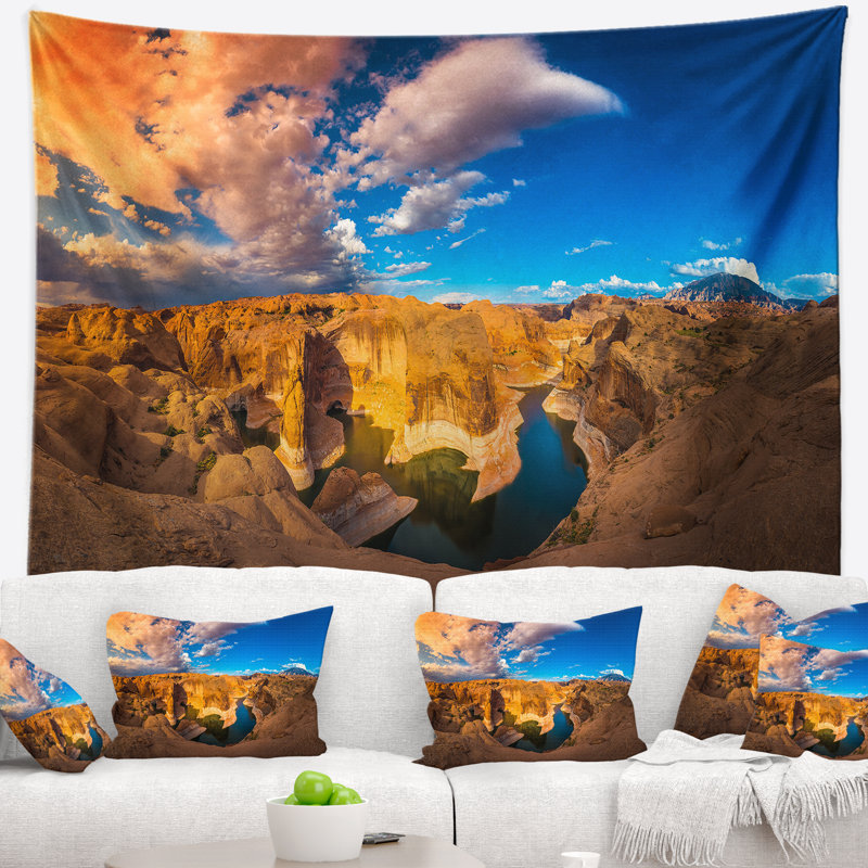 Polyester Tapestry, 78" H x 92" W