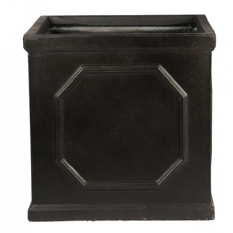 Handmade Planter Box, 45cm H x 45cm W x 45cm D, Dark Grey