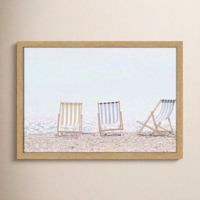 Adriatica "Beach Chairs" Print by Leah Straatsma