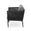 Élégant complément de salon, chaise d'appoint sophistiquée