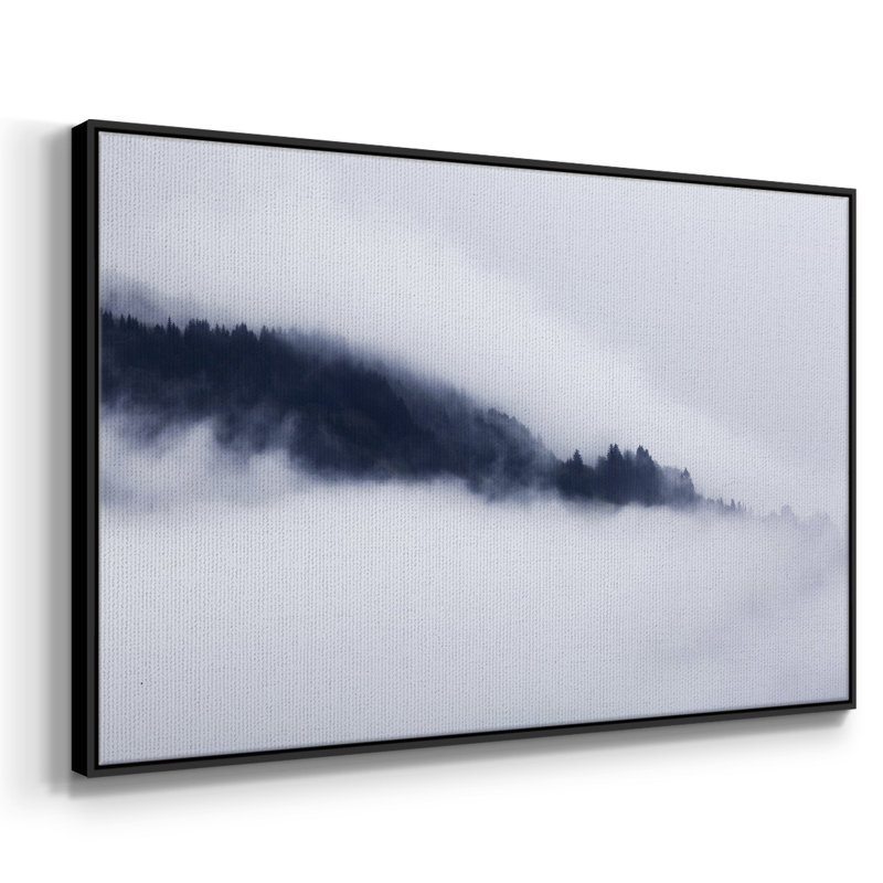 In The Clouds, reproduction d'art sur toile, H 27 po x l 41 po x P 2 po, Noir