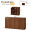 Huche en bois massif de sapin l 30,94 po Aquinnah