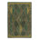 Rug & Kilim’S Distressed Rug In Green & Brown Geometric Patterns