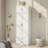 89" Large Armoire Wardrobe Closet with Drawers-1755525529