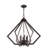 Dawnesha 6 - Light Dimmable Cage, Geometric Chandelier-22712114