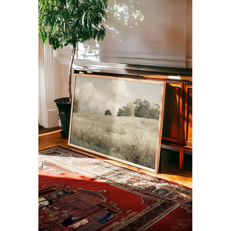 Peinture décorative encadrée