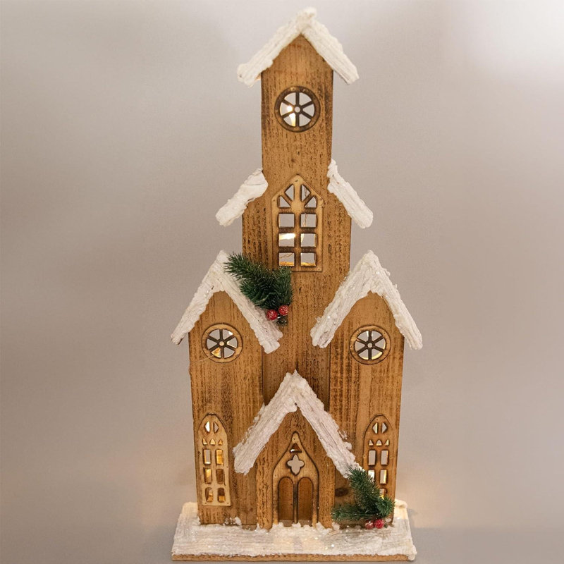 PVC No Holiday Shaped Ornament, Brown, 35 cm x 12cm x 12cm