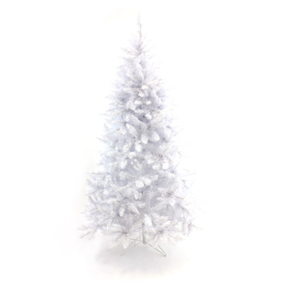 Lighted Artificial Pine Christmas Tree