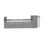 Twin Size Multifunctional Wood Platform Bed with Desk, Storage Shelf, Trundle, and 3 Drawers, Grey-541965595