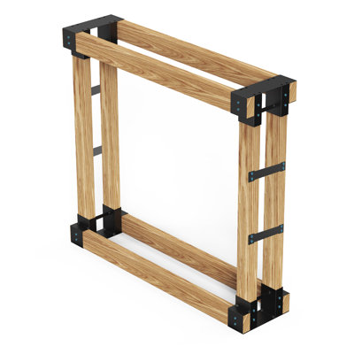 13'' W Metal Log Rack