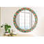 Huldar Glass Flat Wall Mirror