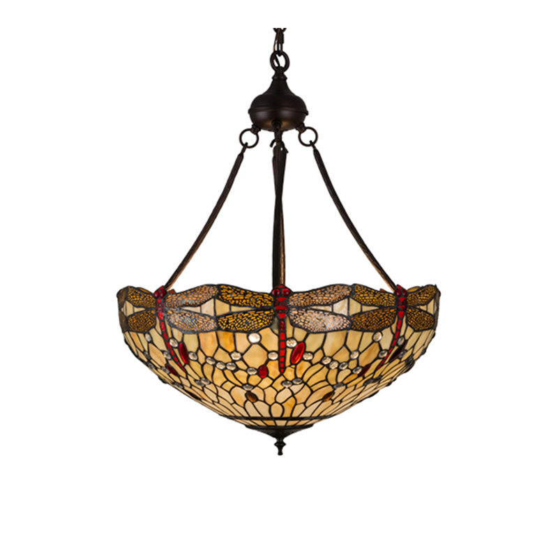 Tiffany Hanginghead Dragonfly 4 - Light Pendant