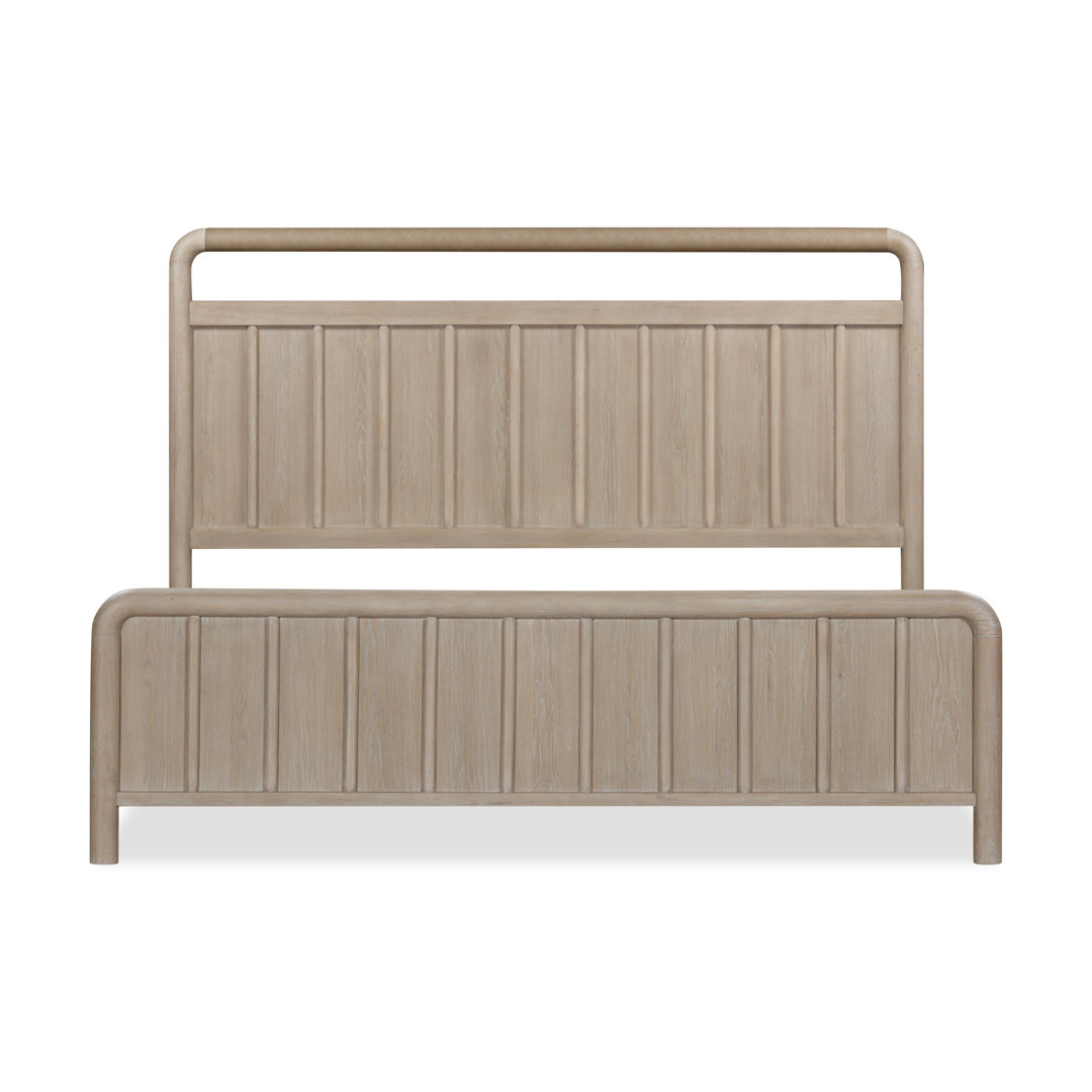 Honey Solid Wood Platform Bed Birch Lane™ 