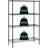 4 Tier Metal Wire Adjustable Shelving Units