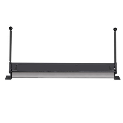 Frein de boîte et de plateau, frein de cintrage de tôle de 30 po, capacité de calibre 18, cintreuse de métal réglable de 0 à 135 degrés, sans oscillation, dossier en aluminium robuste pour un cintrage par lot précis