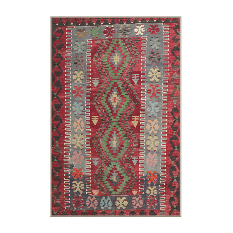 Aljandro Oriental Indoor Rug, Rectangle 7' x 9'