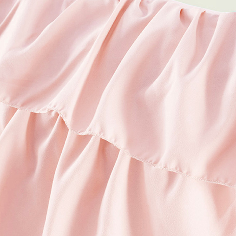 Édredon pour lit simple / simple Blush Ruffle, Édredon pour lit simple 5 pièces supplémentaire