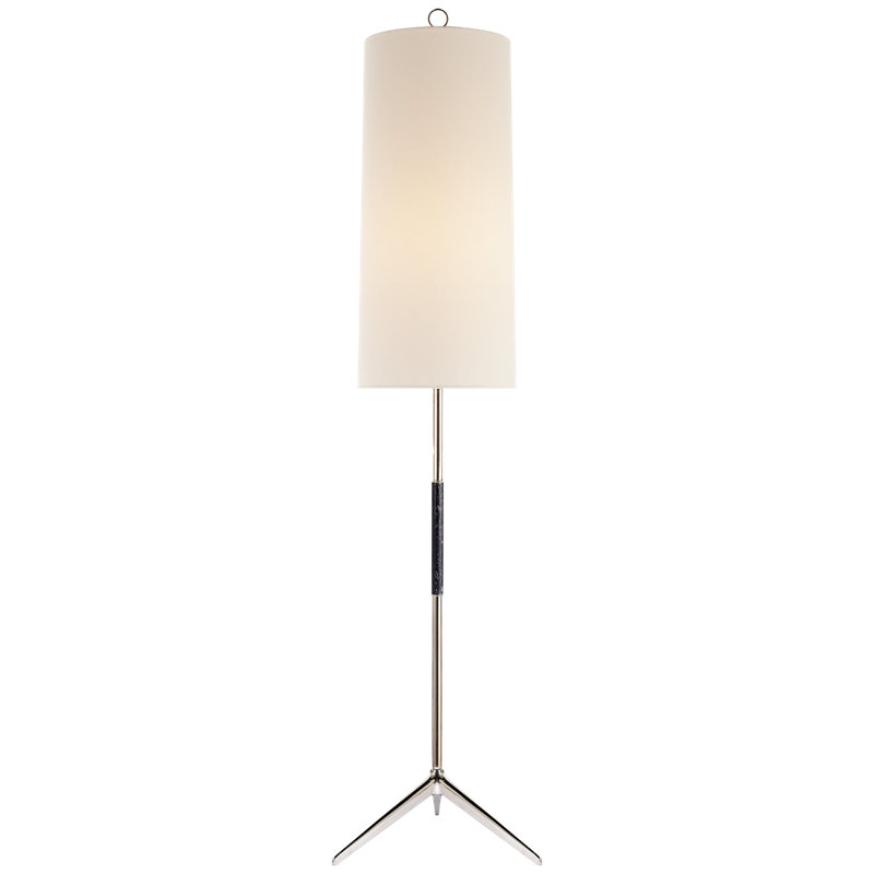 AERIN Frankfort Floor Lamp, Polished Nickel
