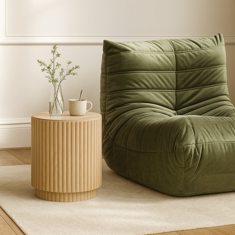Itzayanna End Table, Natural