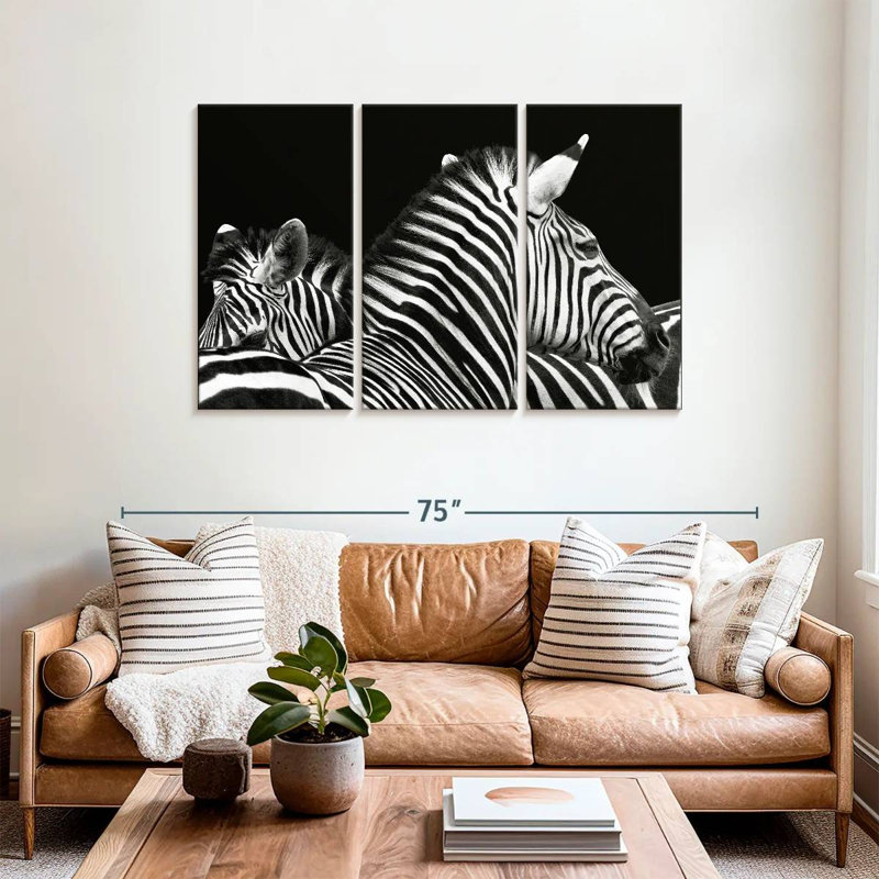 Zebra Stripes Pattern V, 36" H x 57" W