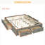 Lit plateforme avec 6 tiroirs de rangement-1146174801-1146174802