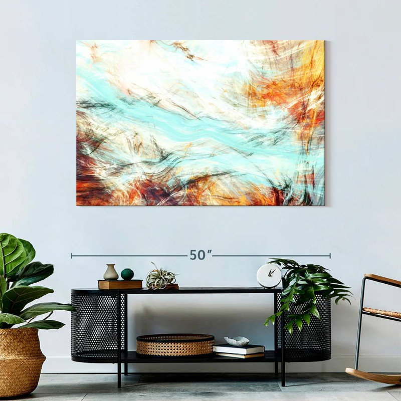 Avery Abstract Wisps, 32" H x 48" W