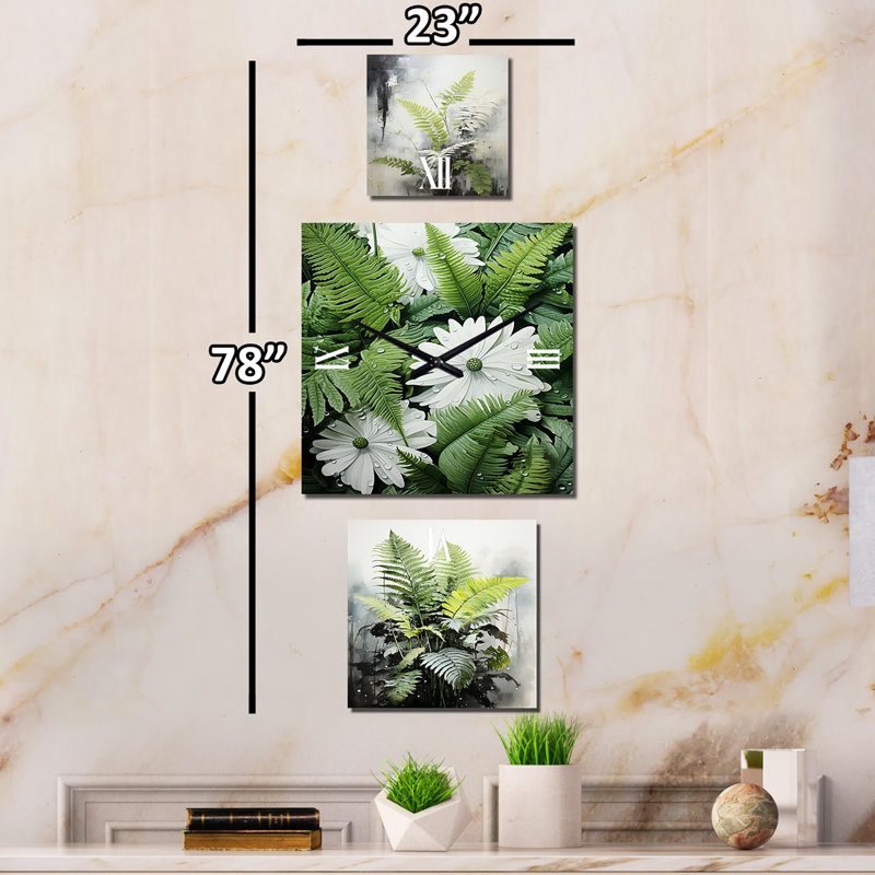 Paralimni Metal Wall Clock