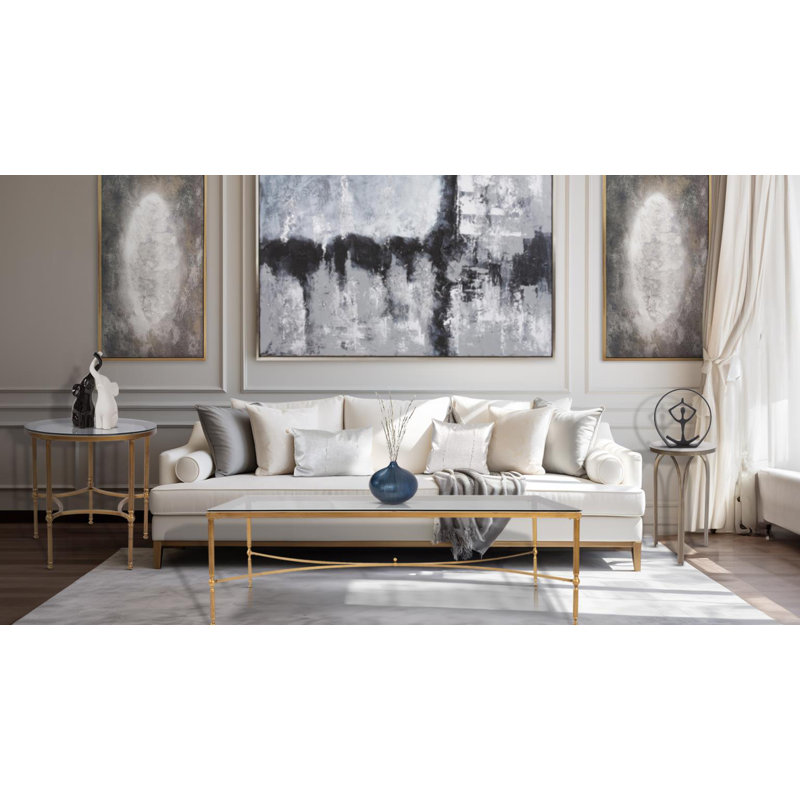 Bonnifait Antique Gold Rectangular Coffee Table