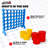 Giant Connect4: Hasbro's Original Connect4 Super-Sized - 46.5 inch All-Weather Official 4-in-a-Row