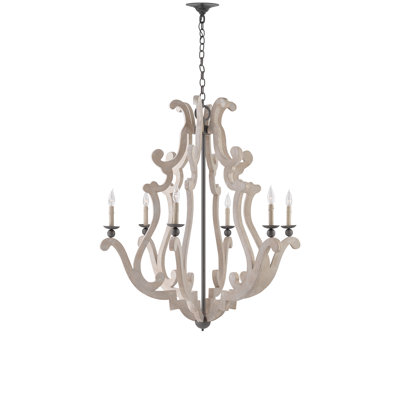 Durand 6 - Light Dimmable Empire Chandelier