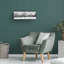 Art mural sur toile tendue - «Snow-Laden Branch Calm» par Alan Blaustein pour décoration de salon, de chambre à coucher ou de bureau - 16 x 47