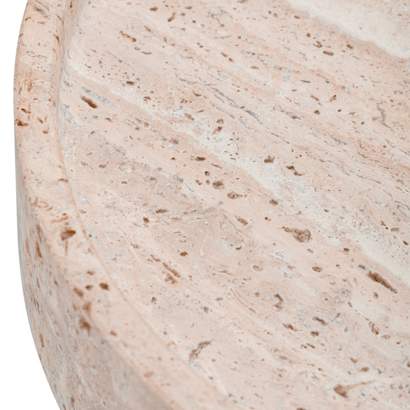 Arman Travertine Decorative Tray