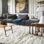 Turbulences Wool Area Rug in Ecru-64526927